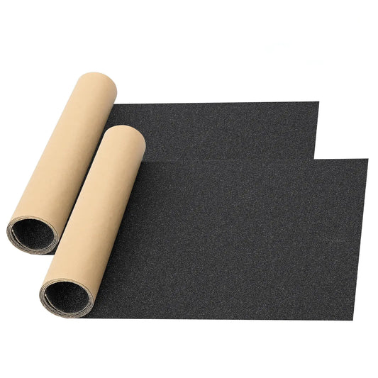 2 Pcs Grip Tape 33" x 9" No Air Bubbles Skateboard Grip Tape Griptape Skateboard Tape Scooter Grip Tape Griptape Skateboard Skateboard Sandpaper 80 Grip